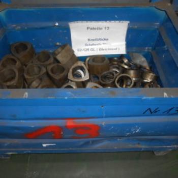 Extruder Knetblöcke Schaftwelle 70mm