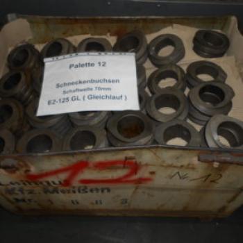 Extruder Schneckenbuchse, Schaftwelle 70mm
